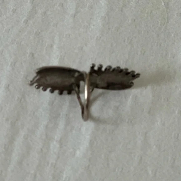 💝 Zuni Petit Point Turquoise Silver Ring 🎁💖 - Picture 3 of 3